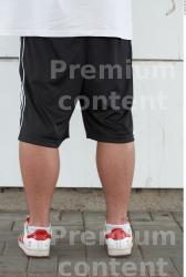 Leg Man White Casual Shorts Average