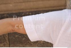 Arm Woman White Casual T shirt Average
