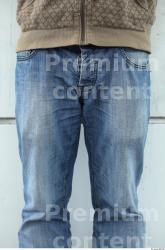 Thigh Man Casual Jeans Average Street photo references