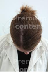 Hair Woman White Slim