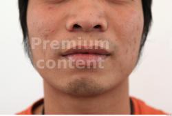 Mouth Man Asian Casual Slim Street photo references