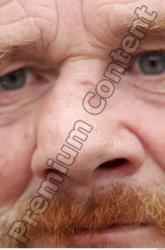 Nose Man White Chubby Bearded