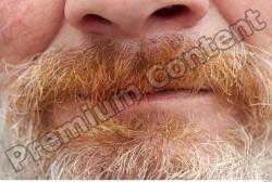 Mouth Man White Chubby Bearded