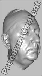 Male head 3D scan - Bohuslav 