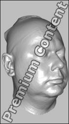 Male head 3D scan - Jiri