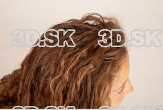 Hair texture of Aurelie 0015