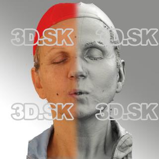 3D head scan of U phoneme - Renata