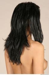 Hair Woman Black Slim