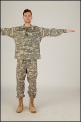  Photos Army Man in Camouflage uniform 3 
