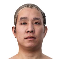 Miyasaki Kazuki Raw Head Scan