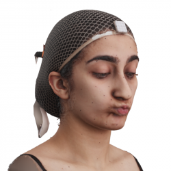 Head Woman 3D Phonemes And Emotions Arab