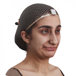 Head Woman 3D Phonemes And Emotions Arab