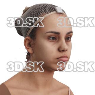 Eva Seco Raw Morph Scan -  Lower Lip Protude