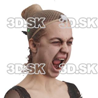 Cerys Baker Raw Morph Scan -  Jaw Scream Nose…