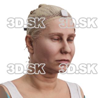 Macy Norman Raw Morph Scan -  Eyelid Close IBT