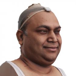 Head Man Chubby 3D Phonemes And Emotions Indian