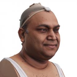 Head Man Chubby 3D Phonemes And Emotions Indian