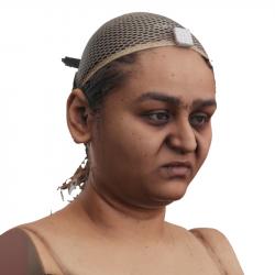 Head Woman 3D Phonemes And Emotions Indian