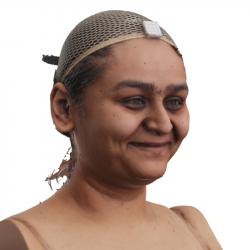 Head Woman 3D Phonemes And Emotions Indian