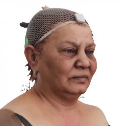 Head Woman 3D Phonemes And Emotions Indian