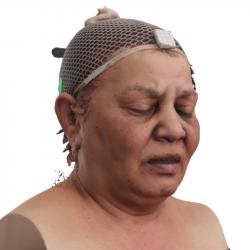 Head Woman 3D Phonemes And Emotions Indian