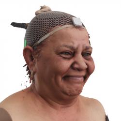 Head Woman 3D Phonemes And Emotions Indian