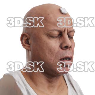 Kione Newton Raw Morph Scan - Eyelid Close Jaw Drop