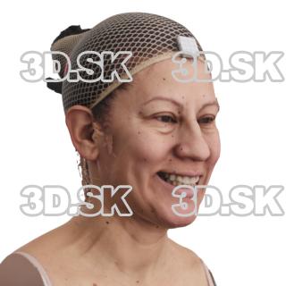 Amanda Gisbert Raw Morph Scan -  Jaw Clencher Teeth