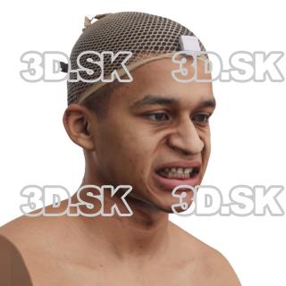 Jumon Bradford Raw Morph Scan -  Jaw Clencher Teeth