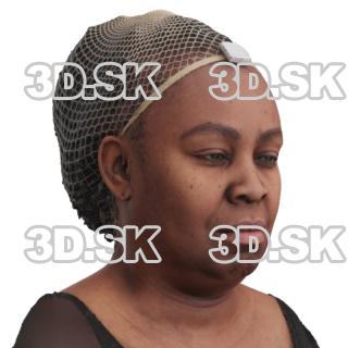 Vertasha Dorsey Raw Morph Scan -  Eyes Squint Cheek…