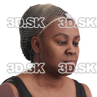 Vertasha Dorsey Raw Morph Scan -  Jaw Thrust