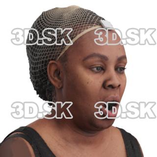 Vertasha Dorsey Raw Morph Scan -  Phoneme O