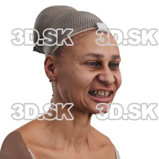 Emarald Watts Raw Morph Scan -  Jaw Clencher Teeth