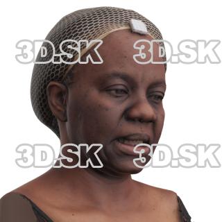 Tylissa Jenkins Raw Morph Scan -  Lower Lip Depressor