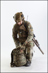  Frankie Perry US Recon Kneeling with Backpack 