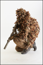  Frankie Perry Sniper in Ghillie Kneeling 